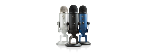 Logitech for Creators Blue Yeti USB Microphone for