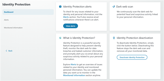 ESET's Identity Protection tool