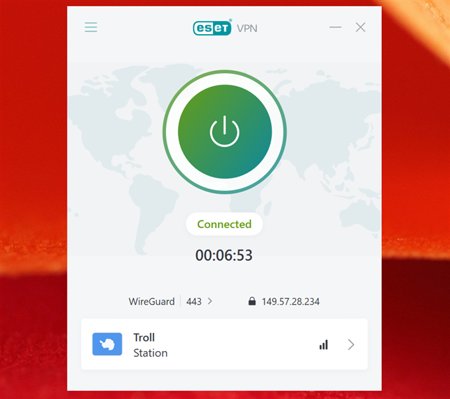 ESET's VPN tool looks to be powered by Windscribe