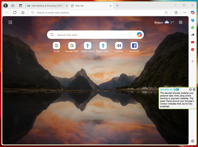 ESET Safe Banking & Browsing