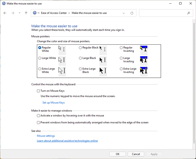 How to adjust Pointer Size and Color in Windows 10 - Micro Center