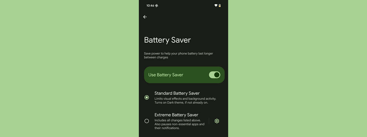 Android Battery Saver