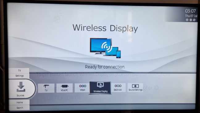 How To Wirelessly Connect And Project To A Tv From Windows