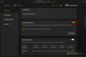 turn off geforce experience