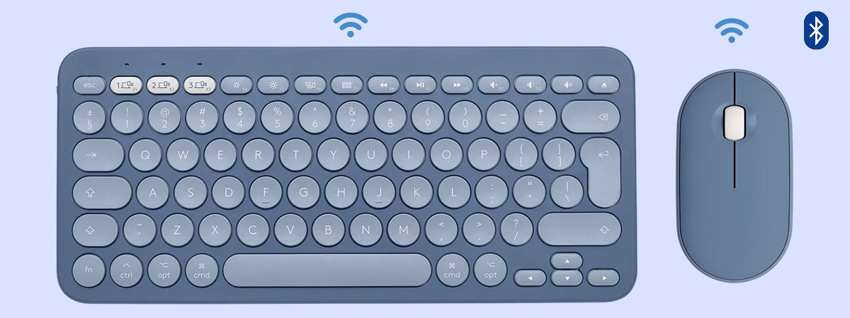 Bluetooth mouse and keyboard