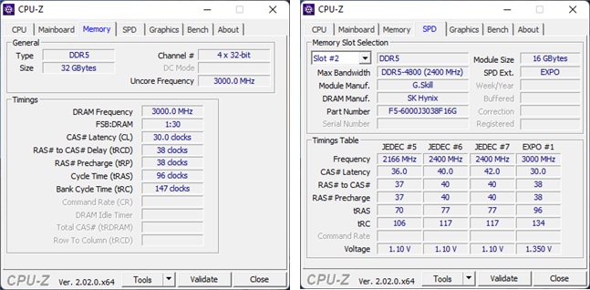 Gskill Trident Z5 NEO DDR5 32GB 6000MHz CL30