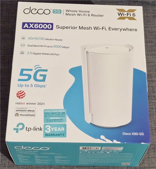 TP-Link Deco X80-5G review: Mixing Wi-Fi 6 with a 5G modem!