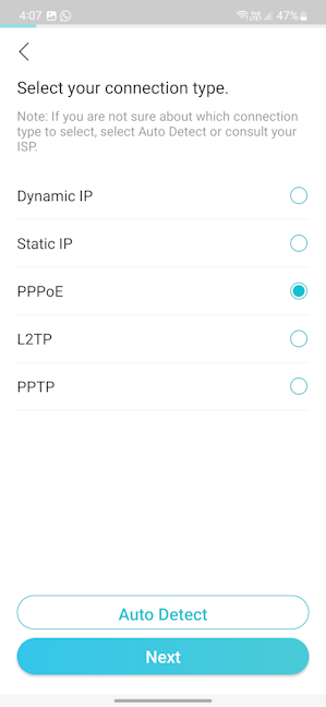 Archer AX73 can work with these types of internet connections