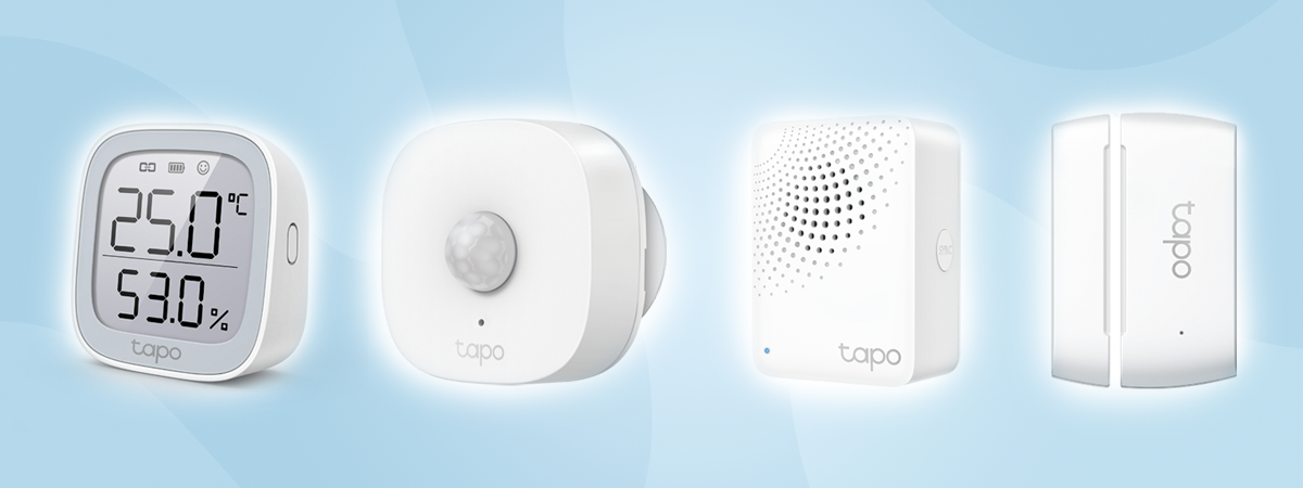 TP-Link Tapo T110 Smart Contact Sensor & Tapo H100 Smart Hub with Chime