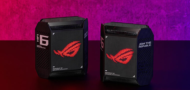 ASUS ROG Rapture GT6 - the first mesh Wi-Fi for gamers