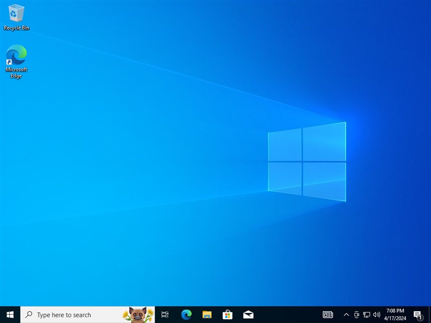 Finally, you've finished downgrading to Windows 10