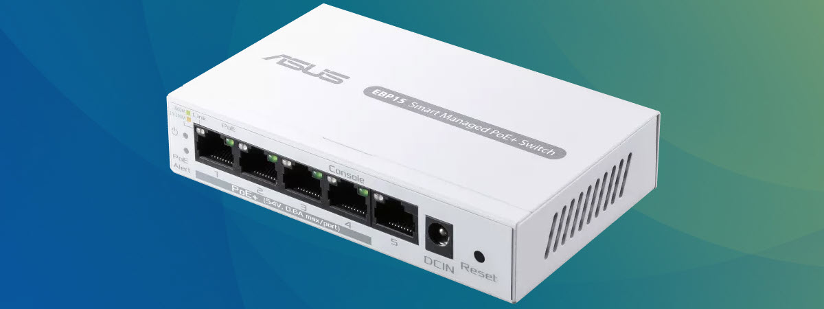 ASUS ExpertWiFi EBP15 review: Smart switch with PoE capabilities!