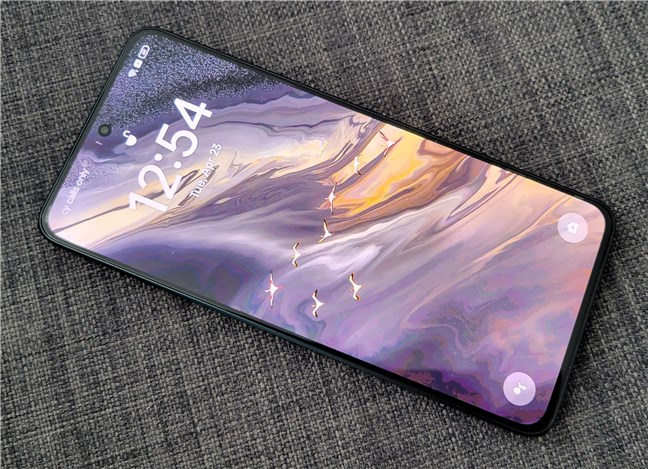 The screen of the OPPO Reno11 F