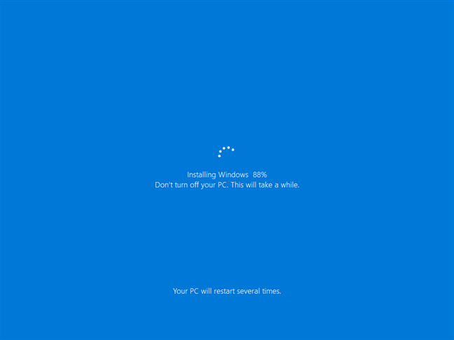 Reset this PC reinstalls Windows 10