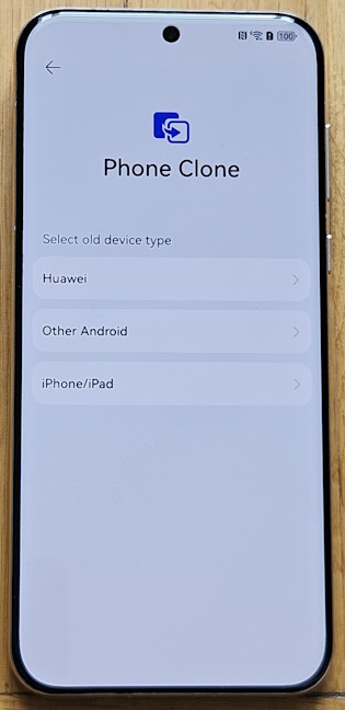 Migrating your stuff to the new phone is done with Phone Clone