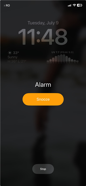 iPhone Alarm