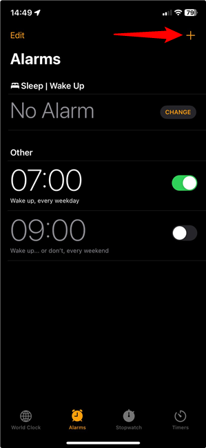 How to set an alarm on your iPhone