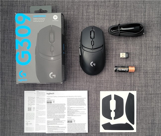 Unboxing the Logitech G G309 LIGHTSPEED