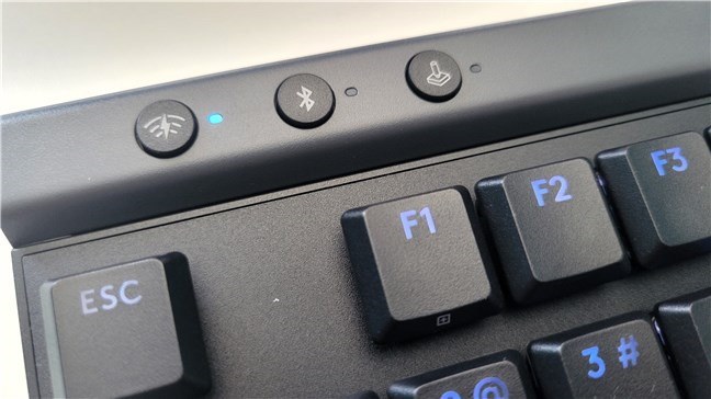 The additional buttons on the Logitech G515 LIGHTSPEED TKL