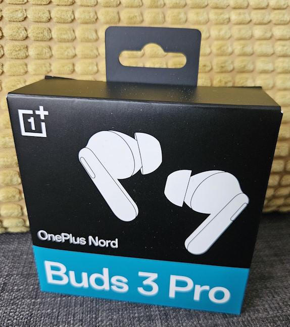 The packaging for OnePlus Nord Buds 3 Pro