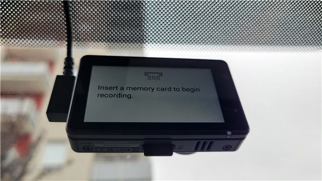 The memory card is not included