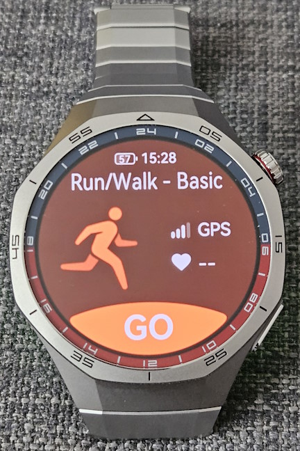 Tracking a Run with the HUAWEI WATCH GT 5 Pro