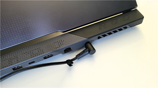 Charging your laptop stops battery saver