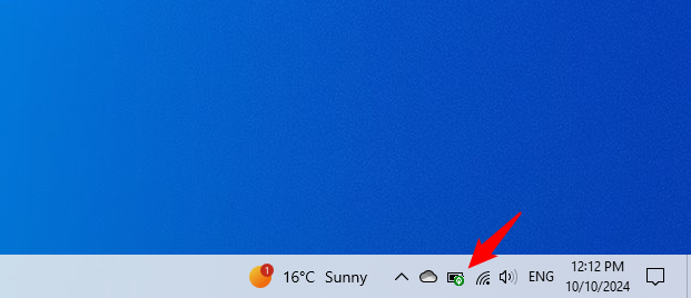 Battery saver is turned on in Windows 10