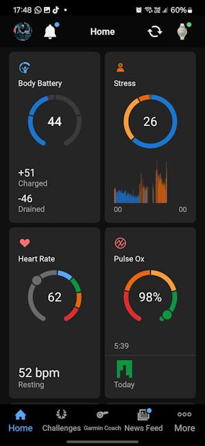 The Pulse Ox measurements lower battery life