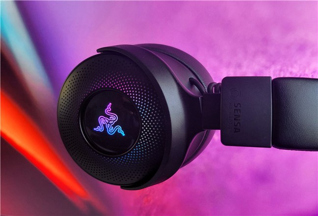 The Razer Kraken V4 Pro supports Sensa HD Haptics