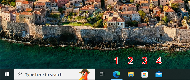 Find the number of your app in Windows 10