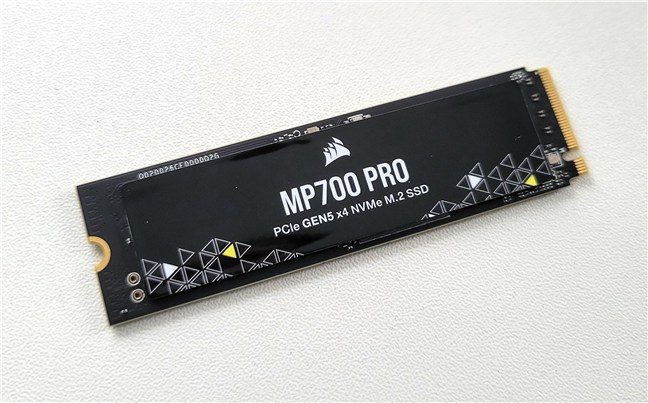 The CORSAIR MP700 PRO SSD