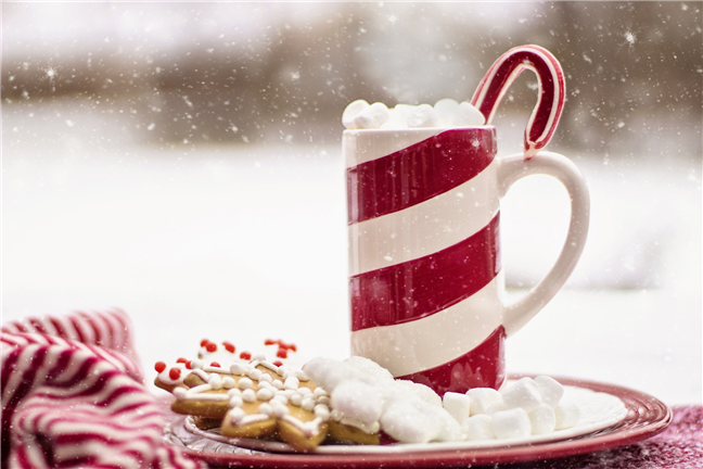 Cocoa Hot Chocolate Candy Cane by TerriC