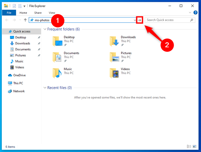 How to open Photos from File Explorer in Windows 10