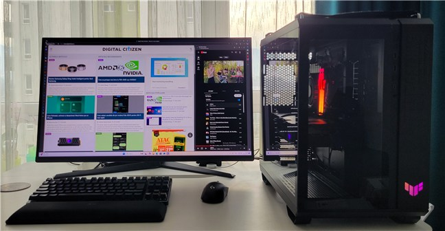 Everyday activities on this entry-level gaming PC