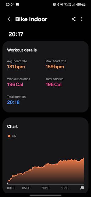 Sports tracking is quite basic