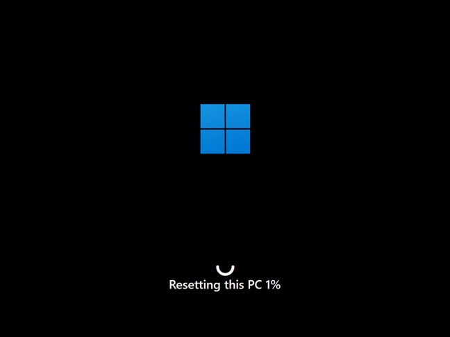 Resetting this PC