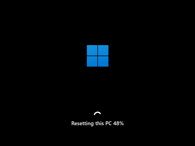 Resetting Windows 11 to get rid of clutter