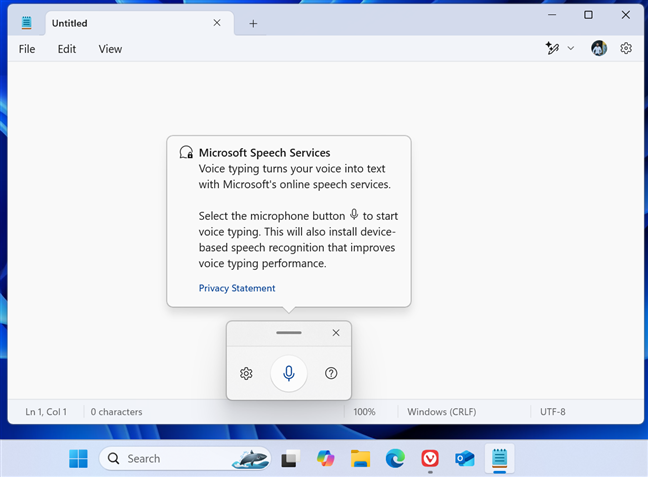 Voice Typing in Windows 11