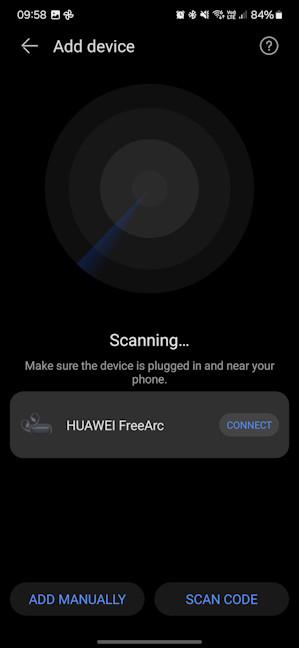 HUAWEI FreeArc are detected as soon as you open the case