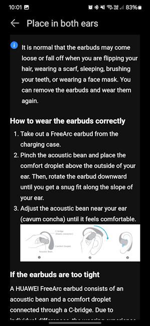 Here's how to wear the HUAWEI FreeArc