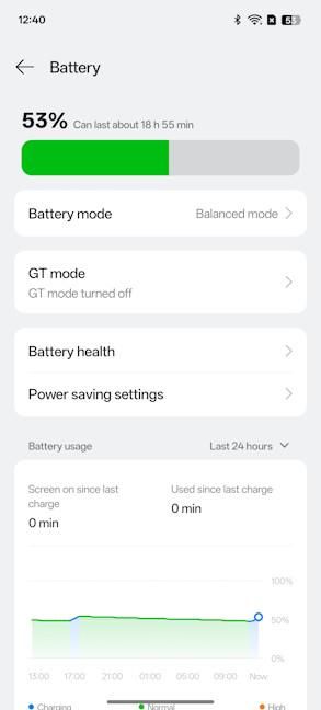 Details about the battery on the Realme 14 Pro